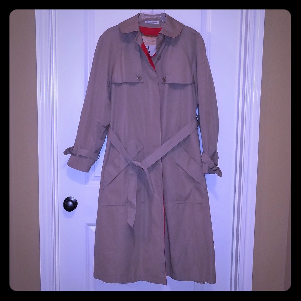 Vintage Misty Harbor Lined Trench Coat